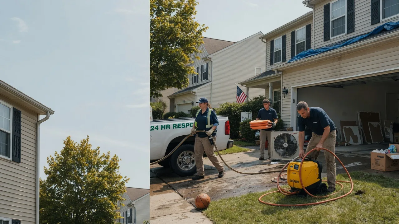 Emergency Water Damage Restoration in Clarington, OH near me